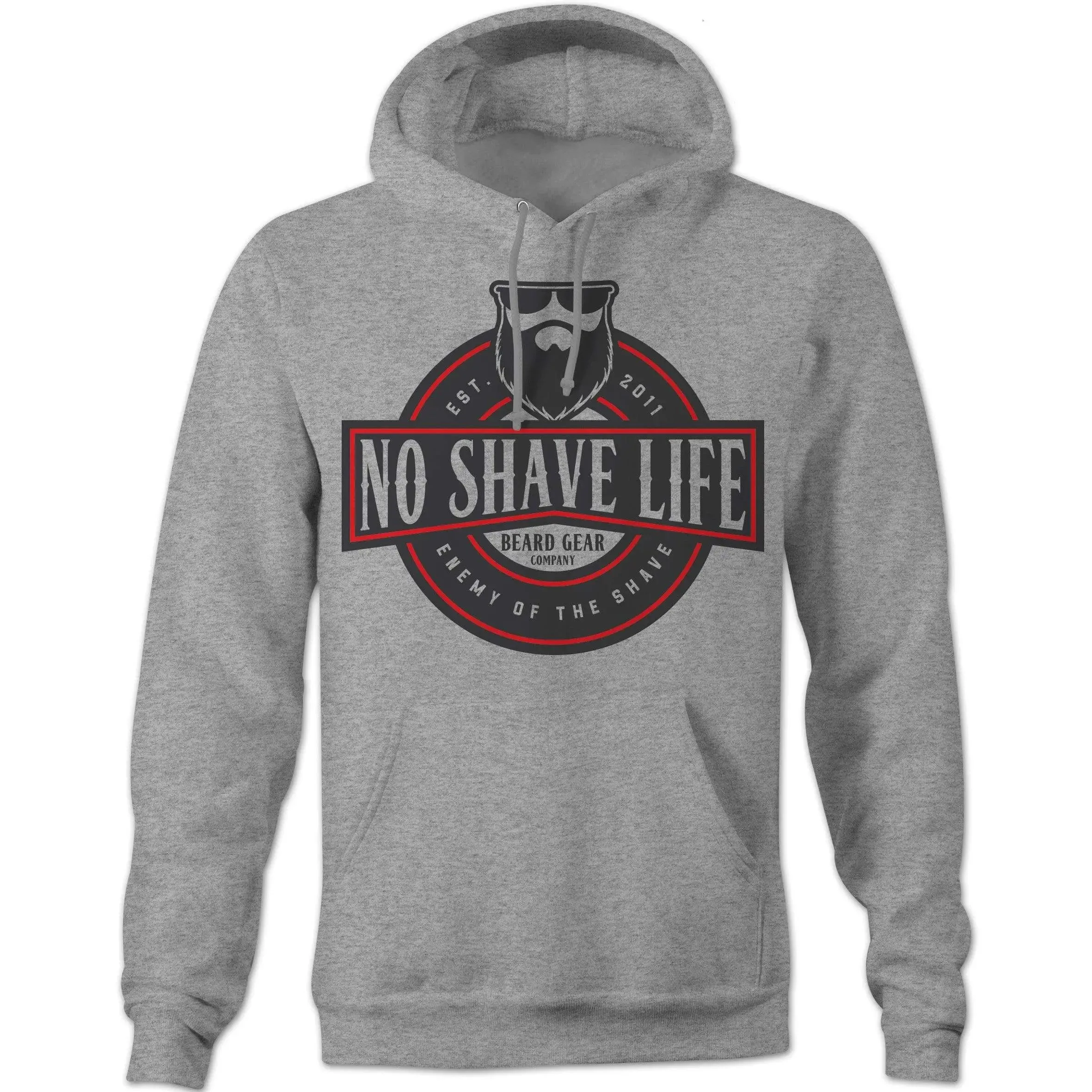 No Shave Life's Enemy Of The Shave Pullover Hoodie