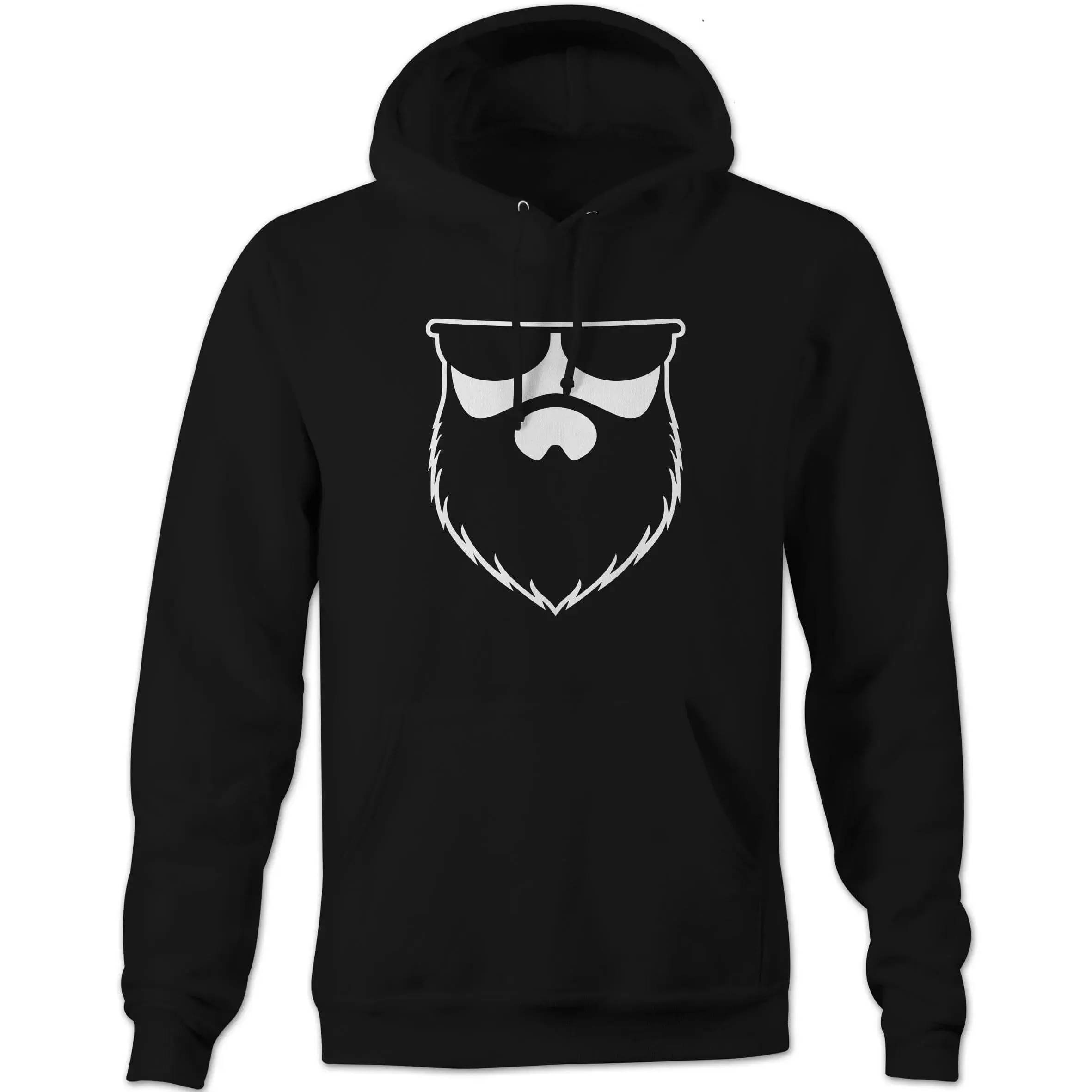 No Shave Life's OG Beard Logo Pullover Hoodie