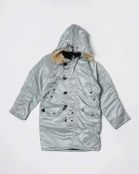 Nylon N-3B Cold Weather Parka / Silver