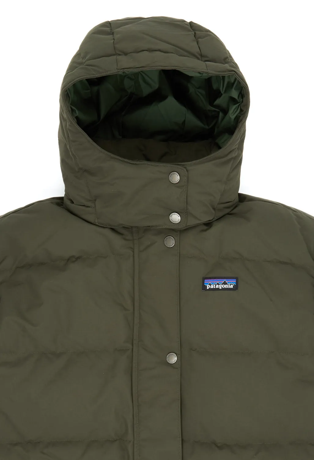 Patagonia Downdrift Women's Parka Jacket - Pine Needle Green