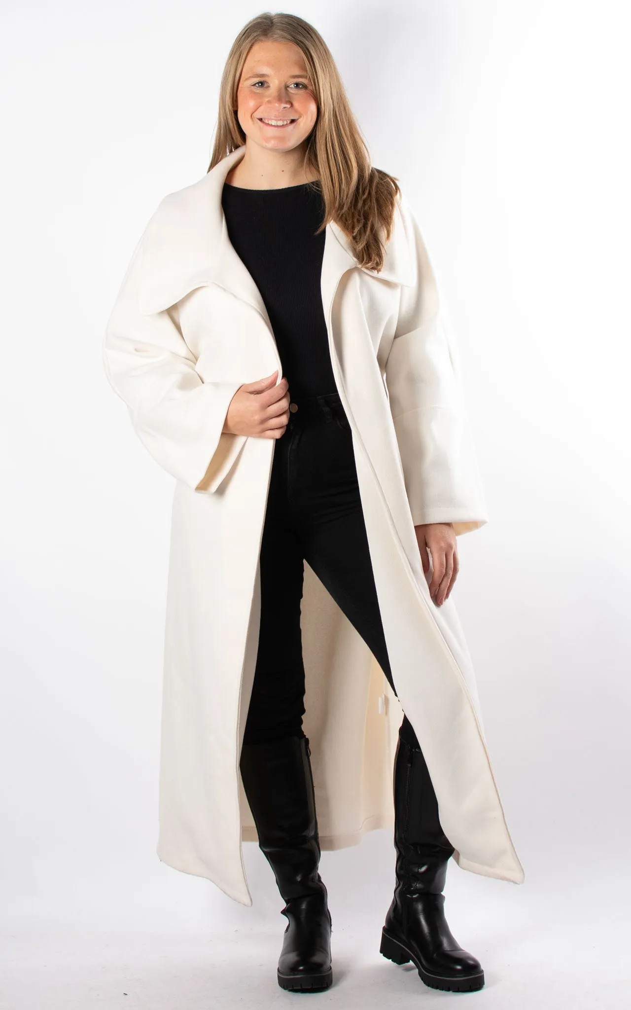 Patricia Trench Coat | Cream