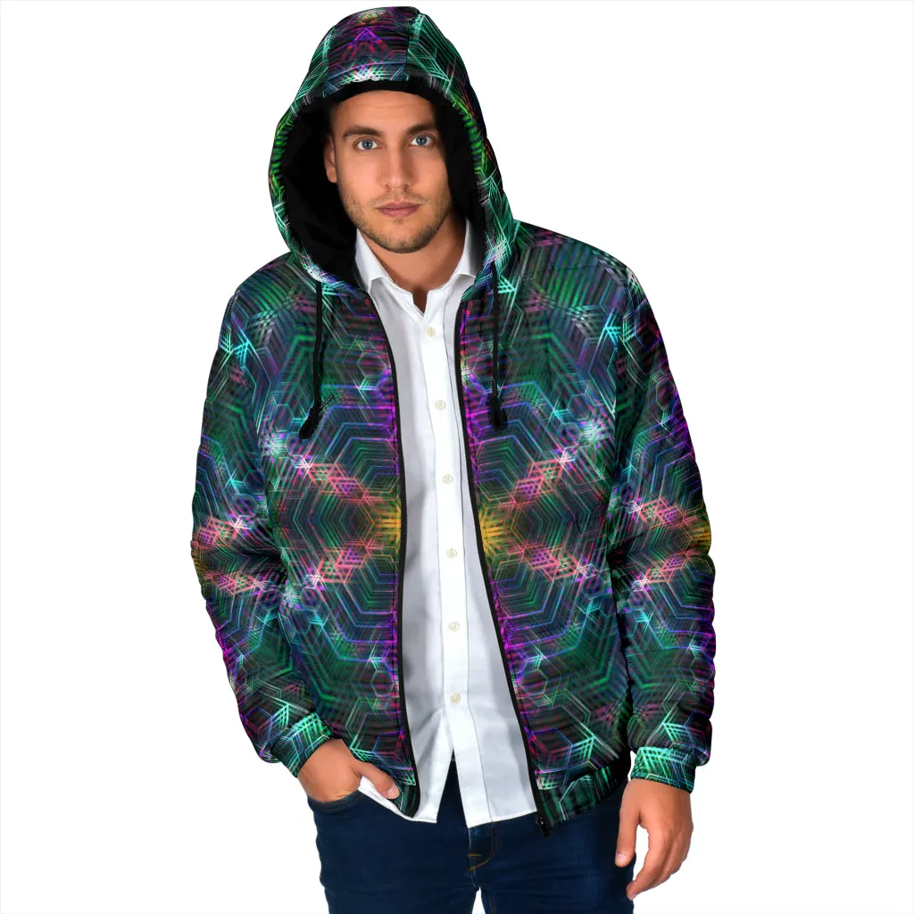 PSYCHEDELIA TUNDRA 4RT DIMENSION | MENS WINTER HOODIE JACKET | YANTRART