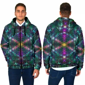 PSYCHEDELIA TUNDRA 4RT DIMENSION | MENS WINTER HOODIE JACKET | YANTRART