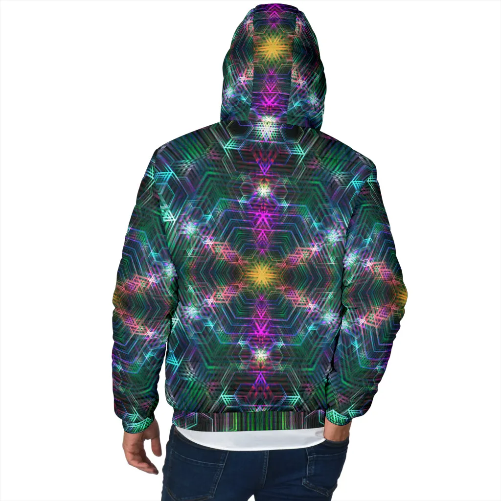 PSYCHEDELIA TUNDRA 4RT DIMENSION | MENS WINTER HOODIE JACKET | YANTRART