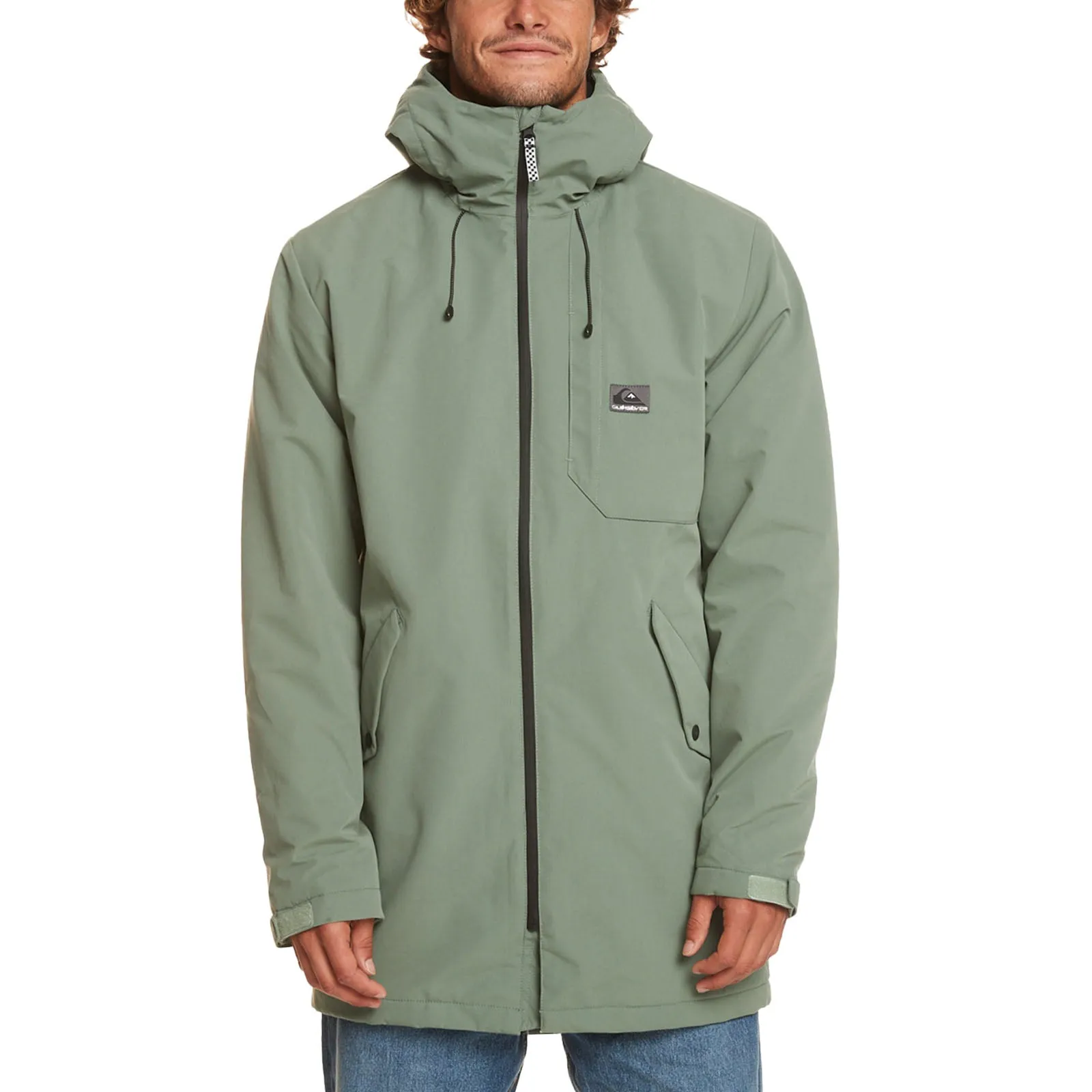 Quiksilver Mens New Skyward Lightweight Parka Jacket