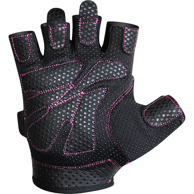 RDX S5 Pink Fingerless Gym Gloves