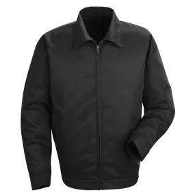 Red Kap Slash Pocket Jacket JT22 - Black