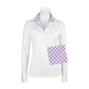 RJ Classics- Maddie Show Shirt (Orchid Plaid)