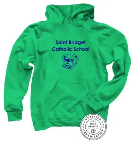 Saint Bridget Bulldogs Logo - Pullover Hoodie