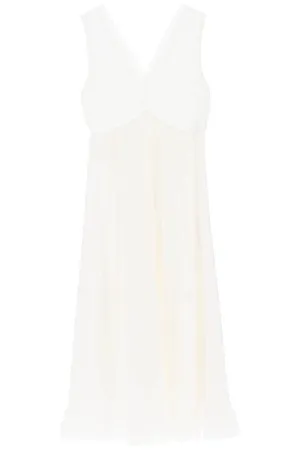 See by chloe cotton voile maxi dress