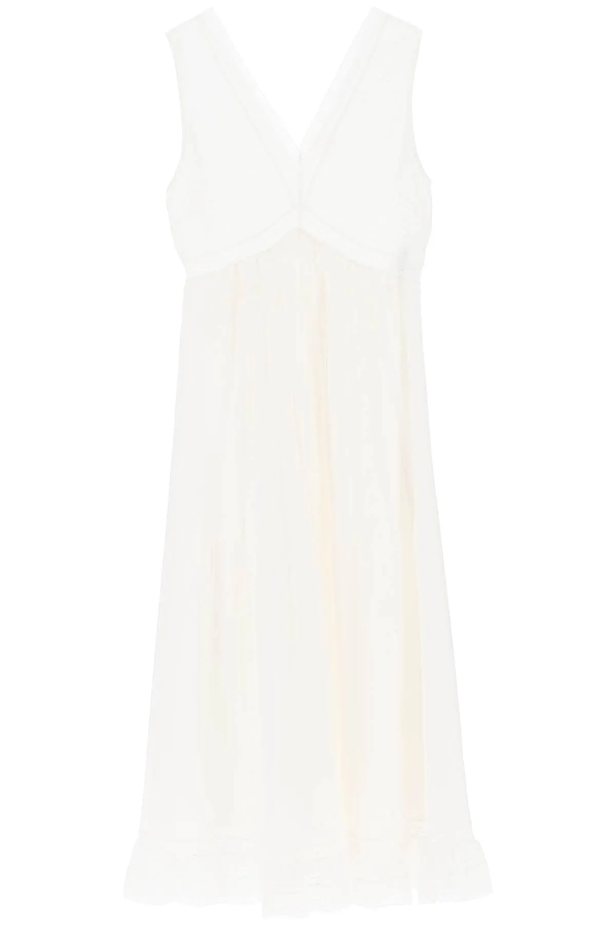 See by chloe cotton voile maxi dress