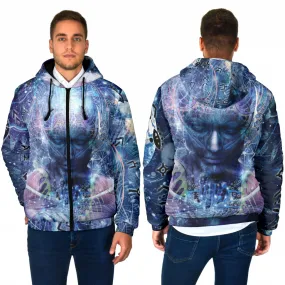 Silence Seekers Mens Padded Hooded Jacket | Cameron Gray