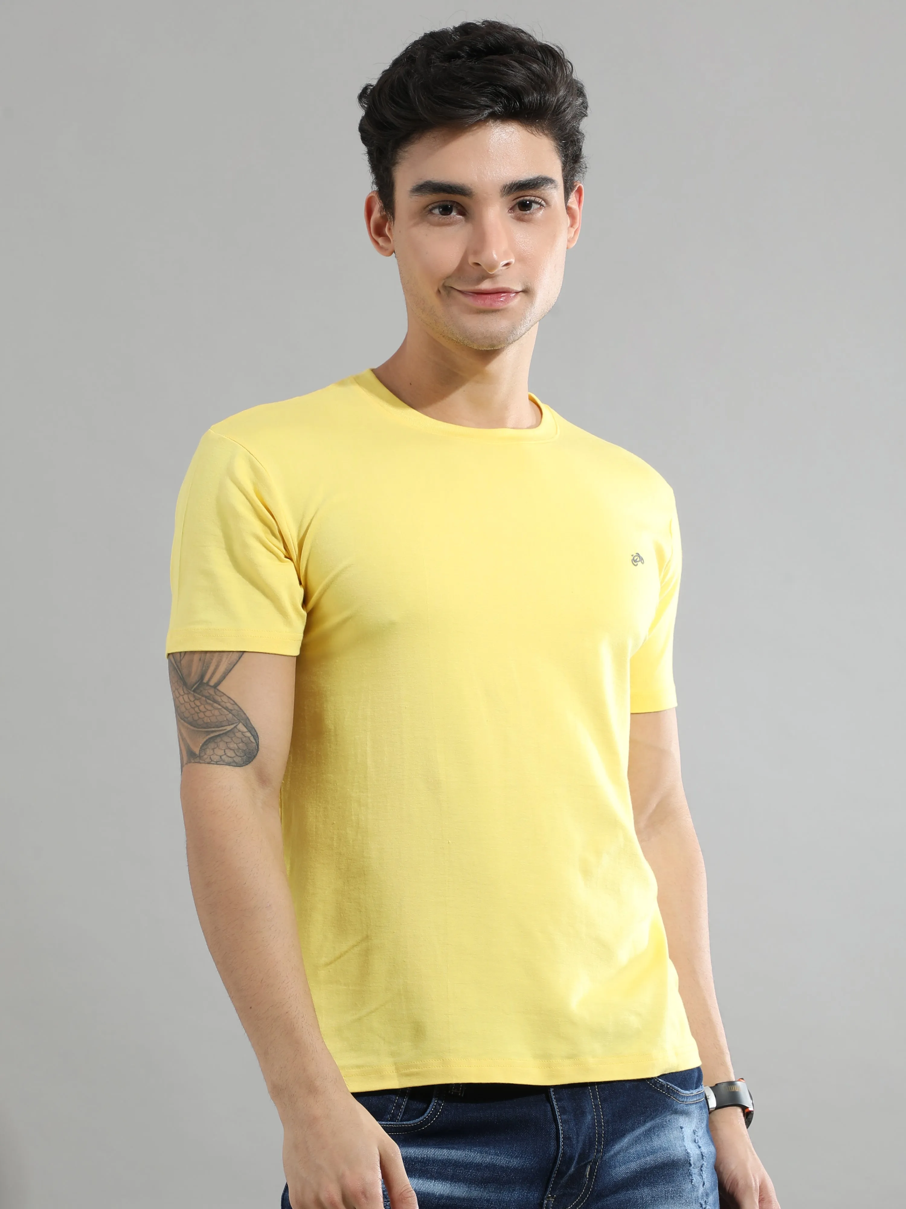 Sunshine Yellow Bamboo Fabric T-Shirt