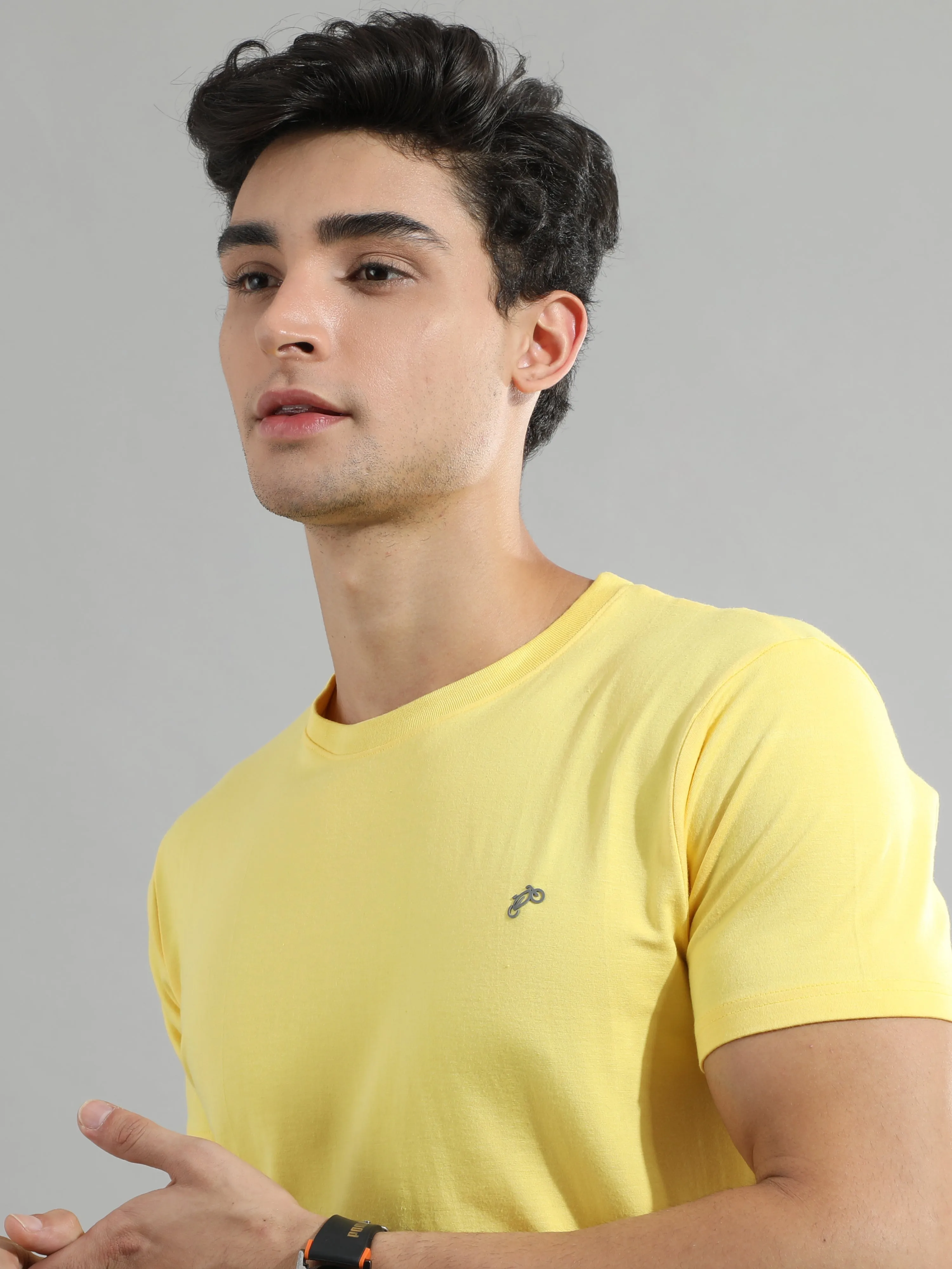 Sunshine Yellow Bamboo Fabric T-Shirt