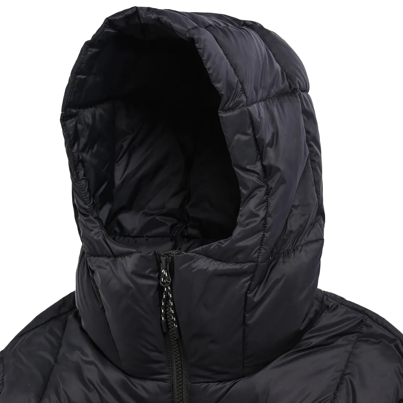 Taion Volume Hood Down Jacket Black