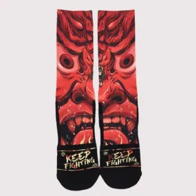 Tengu Japanese Themed Socks