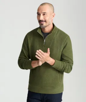 Textured Quarter-Zip Sweater - FINAL SALE