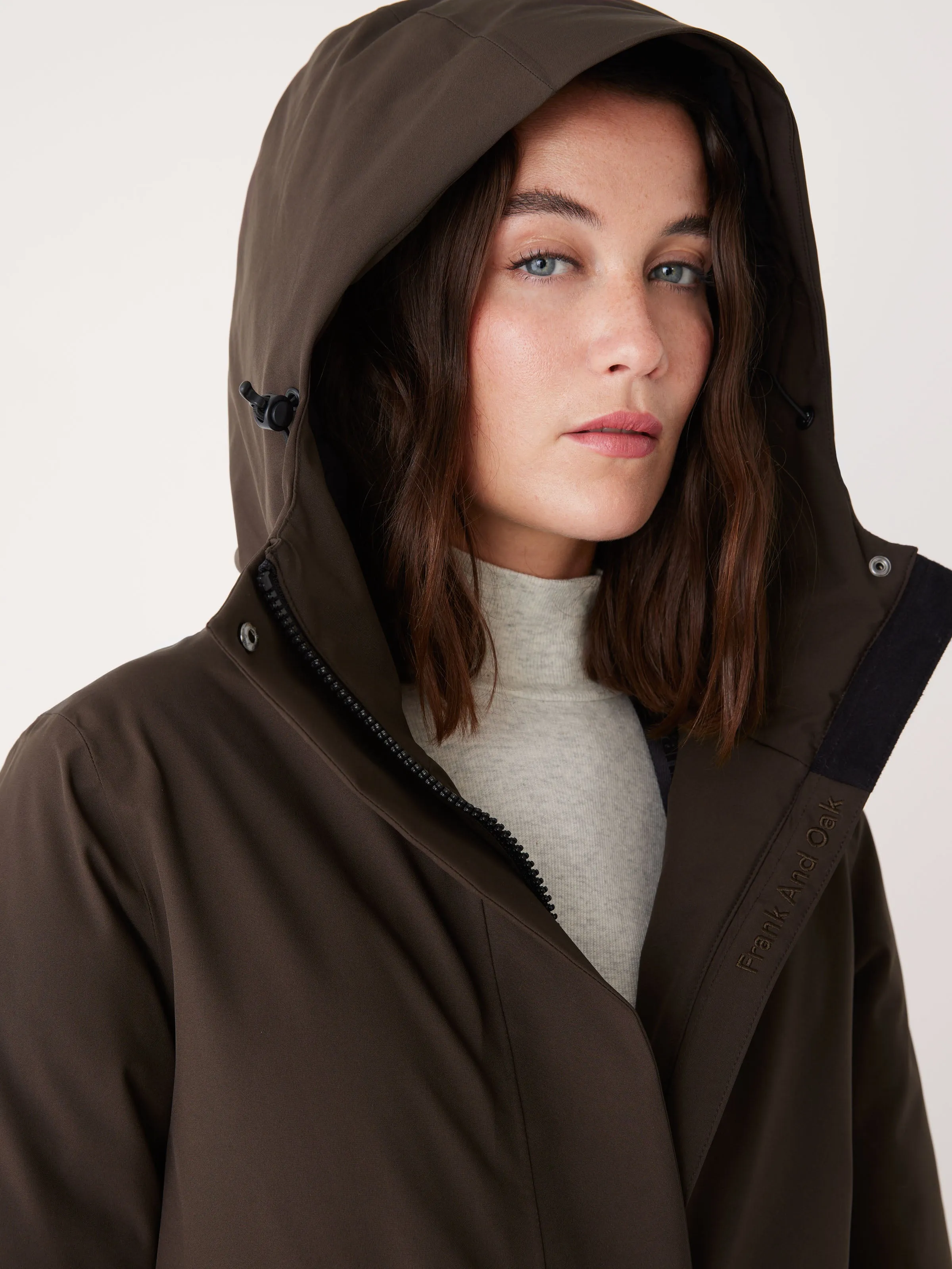 The Capital Parka in Espresso