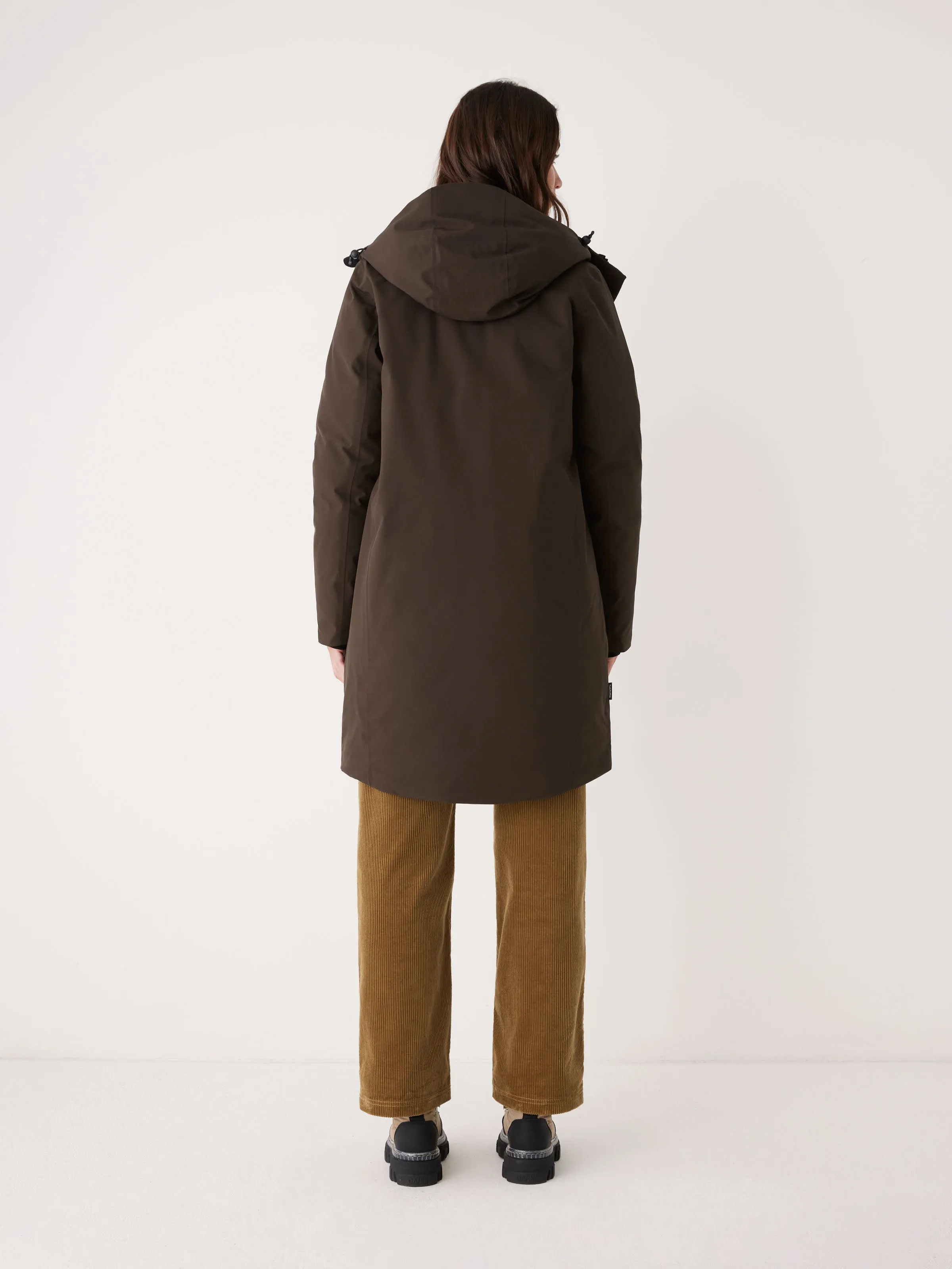 The Capital Parka in Espresso