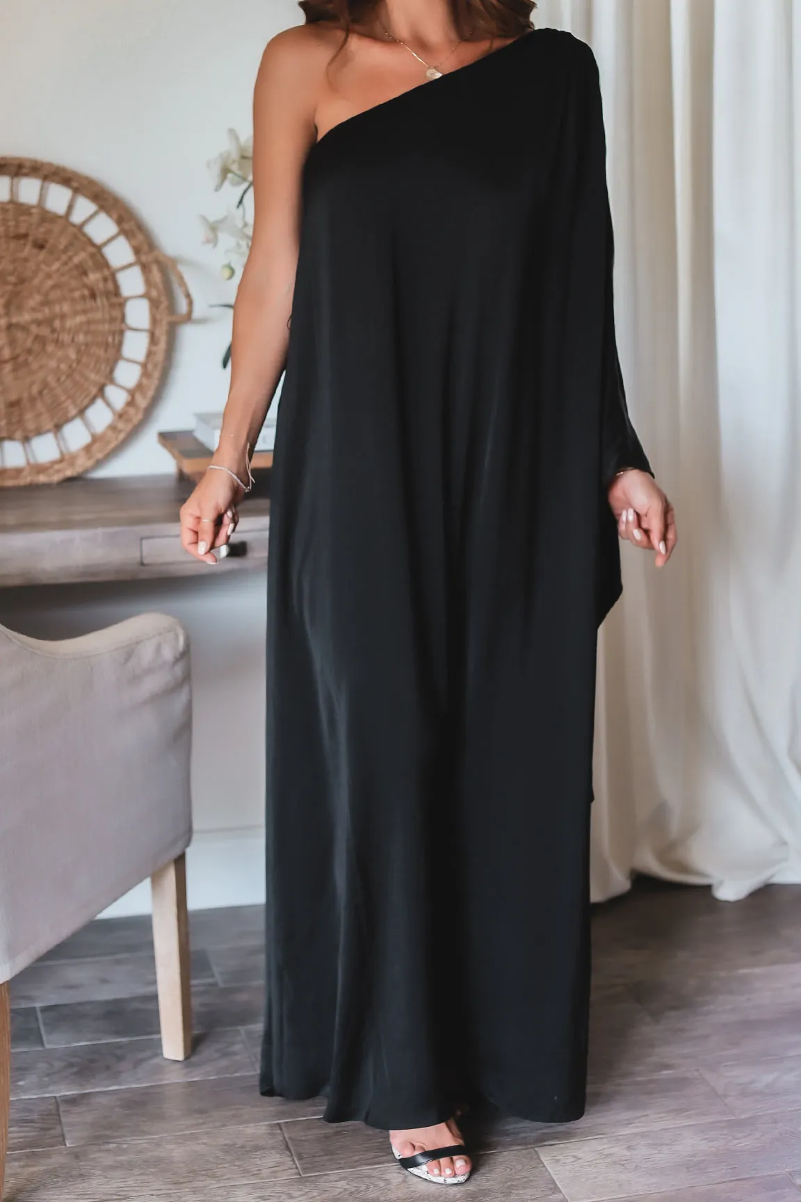 The Celeste One Shoulder Dress