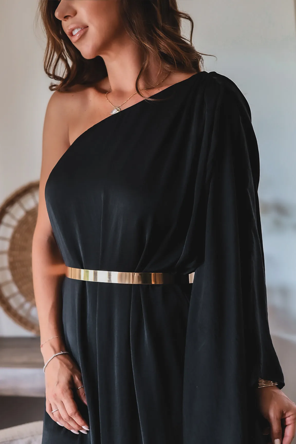 The Celeste One Shoulder Dress