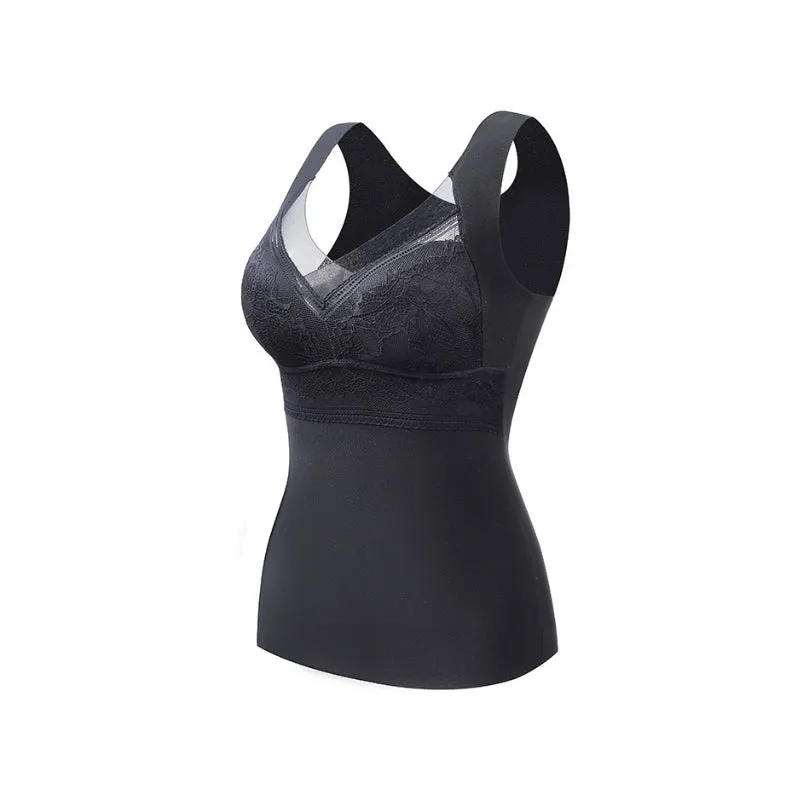 Thermal underwear with built-in bra - comfort &amp; warmth