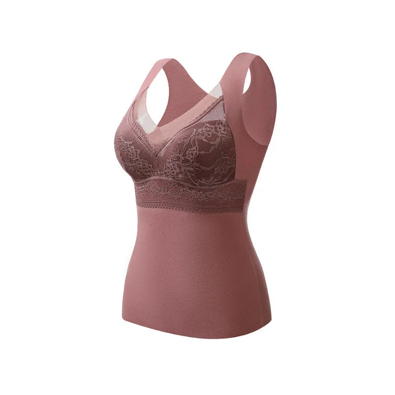 Thermal underwear with built-in bra - comfort &amp; warmth