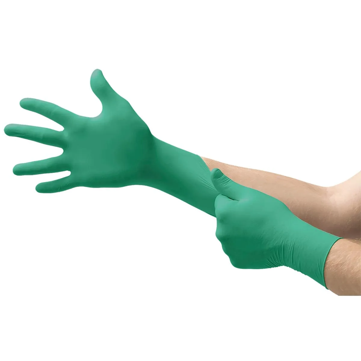 TouchNTuff 92-500 Powdered 4-mil Nitrile Gloves