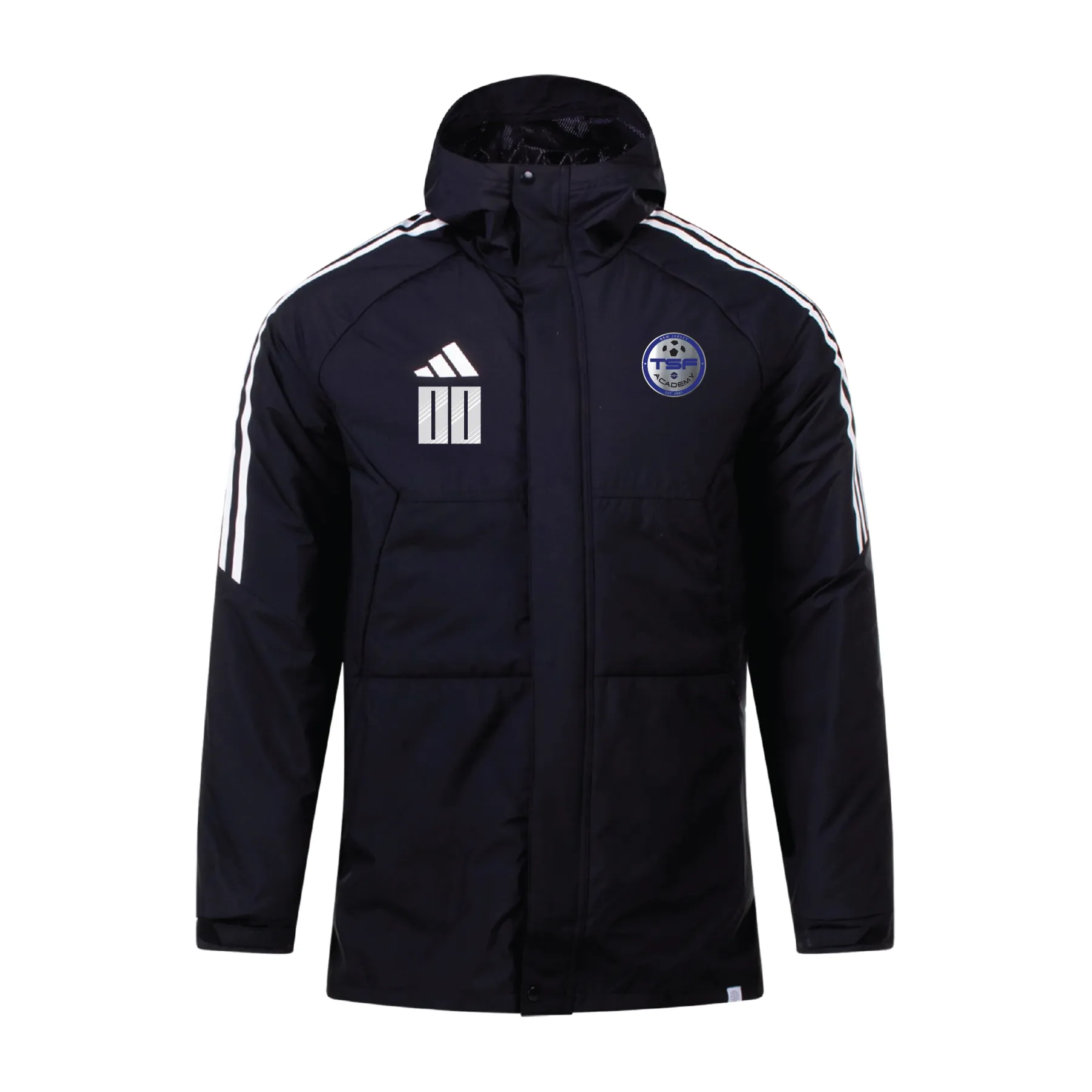 TSF Academy adidas Condivo 22 Stadium Parka Jacket Black