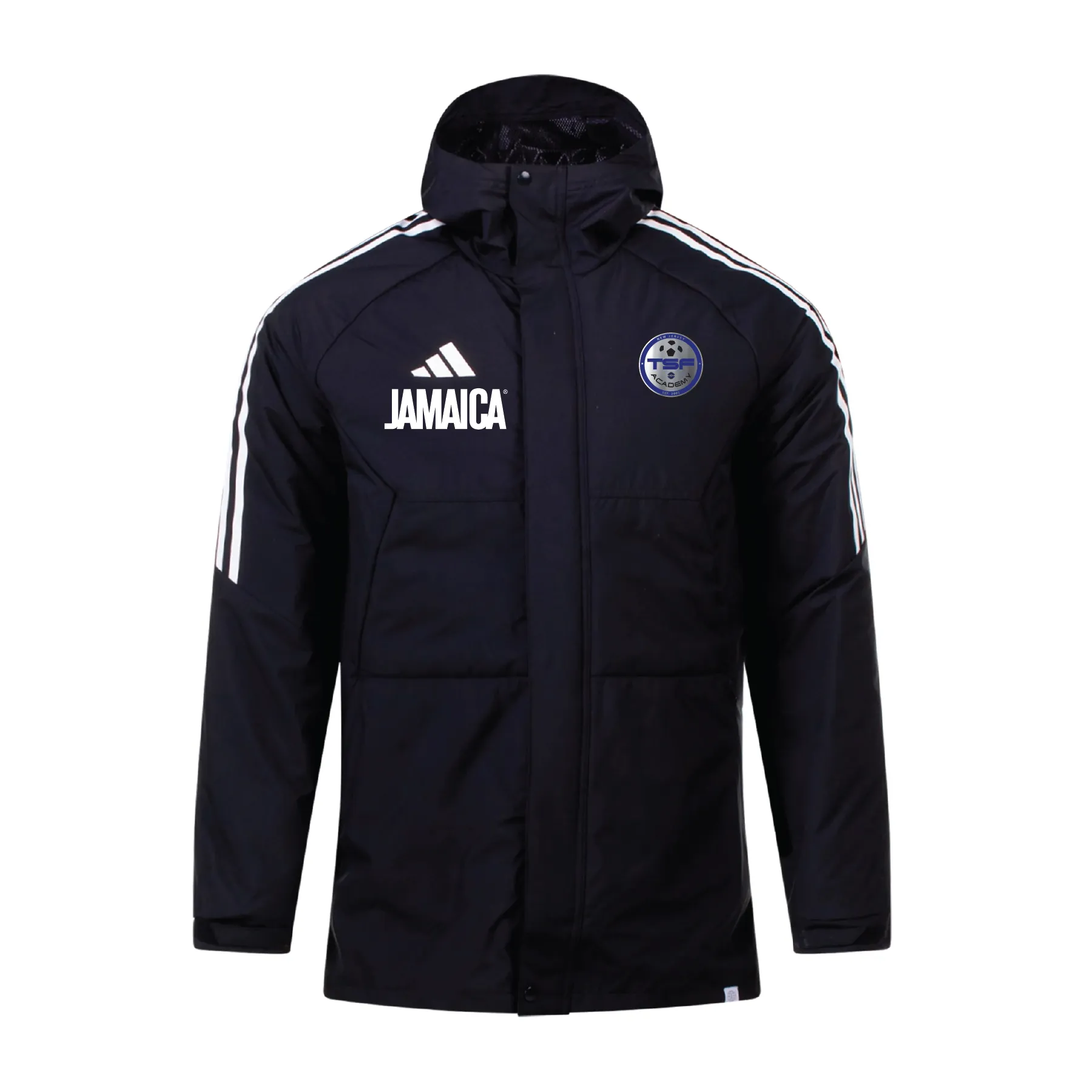 TSF Coaches adidas Condivo 22 Stadium Parka Jacket Black