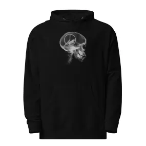 Unisex Hamster Head Scan Midweight Pullover Hoodie