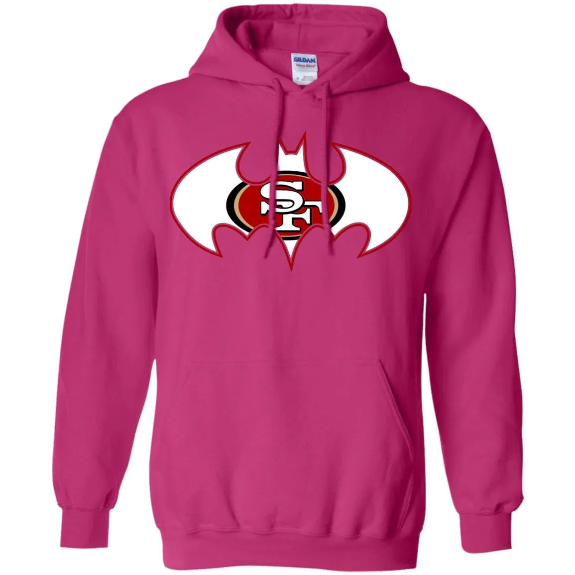 We Are The San Francisco 49ers Batman Nfl Mashup Pullover Hoodie Sweatshirt