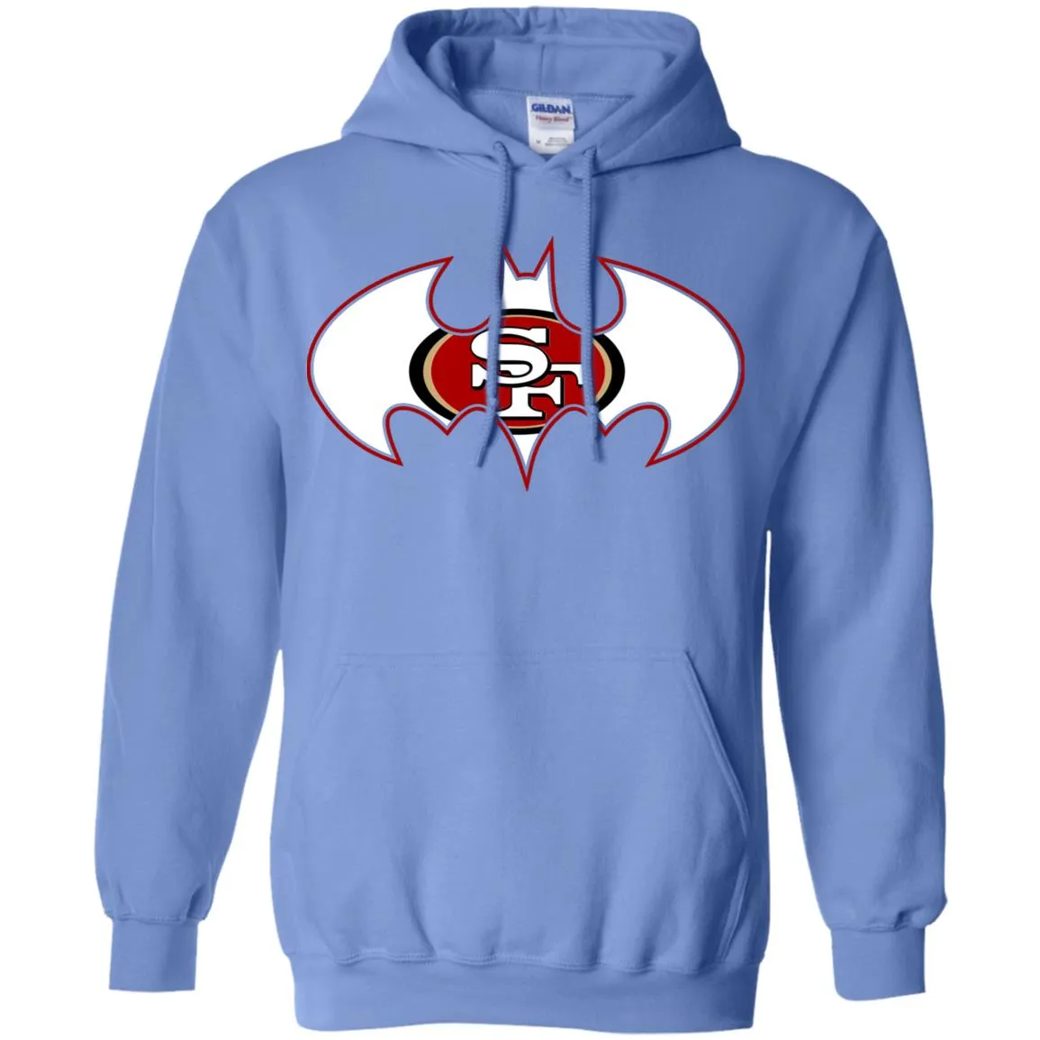 We Are The San Francisco 49ers Batman Nfl Mashup Pullover Hoodie Sweatshirt