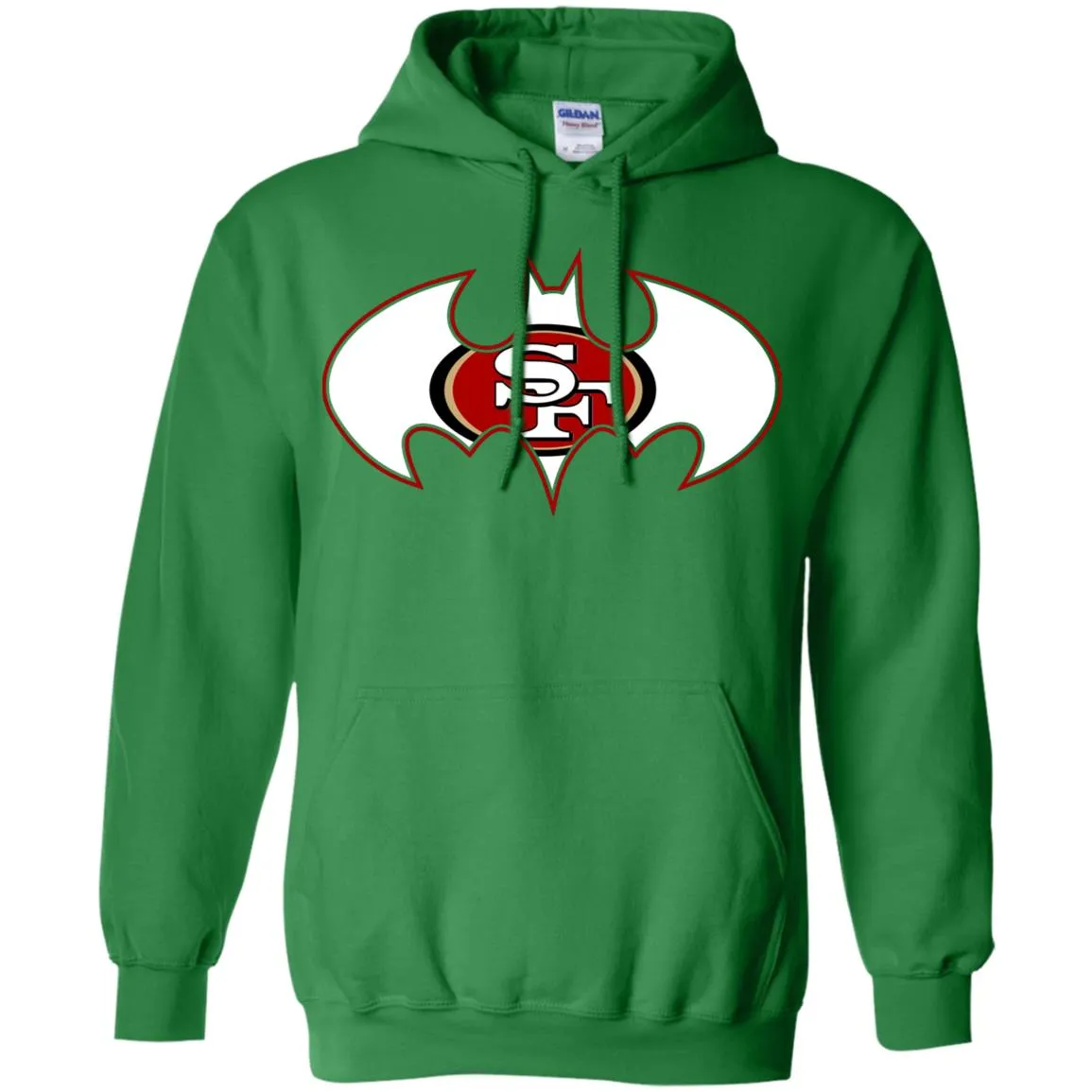 We Are The San Francisco 49ers Batman Nfl Mashup Pullover Hoodie Sweatshirt