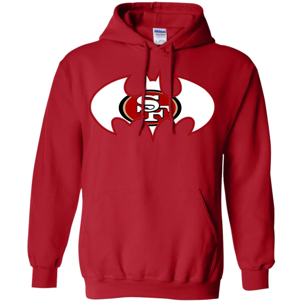 We Are The San Francisco 49ers Batman Nfl Mashup Pullover Hoodie Sweatshirt