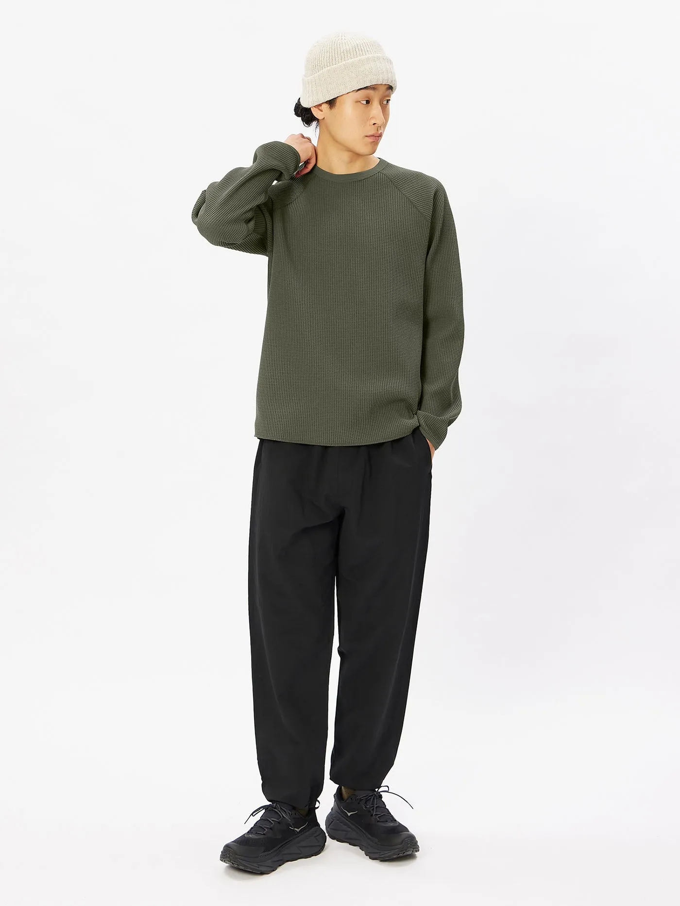 WF Light L/S T-shirt - Dark Leaf