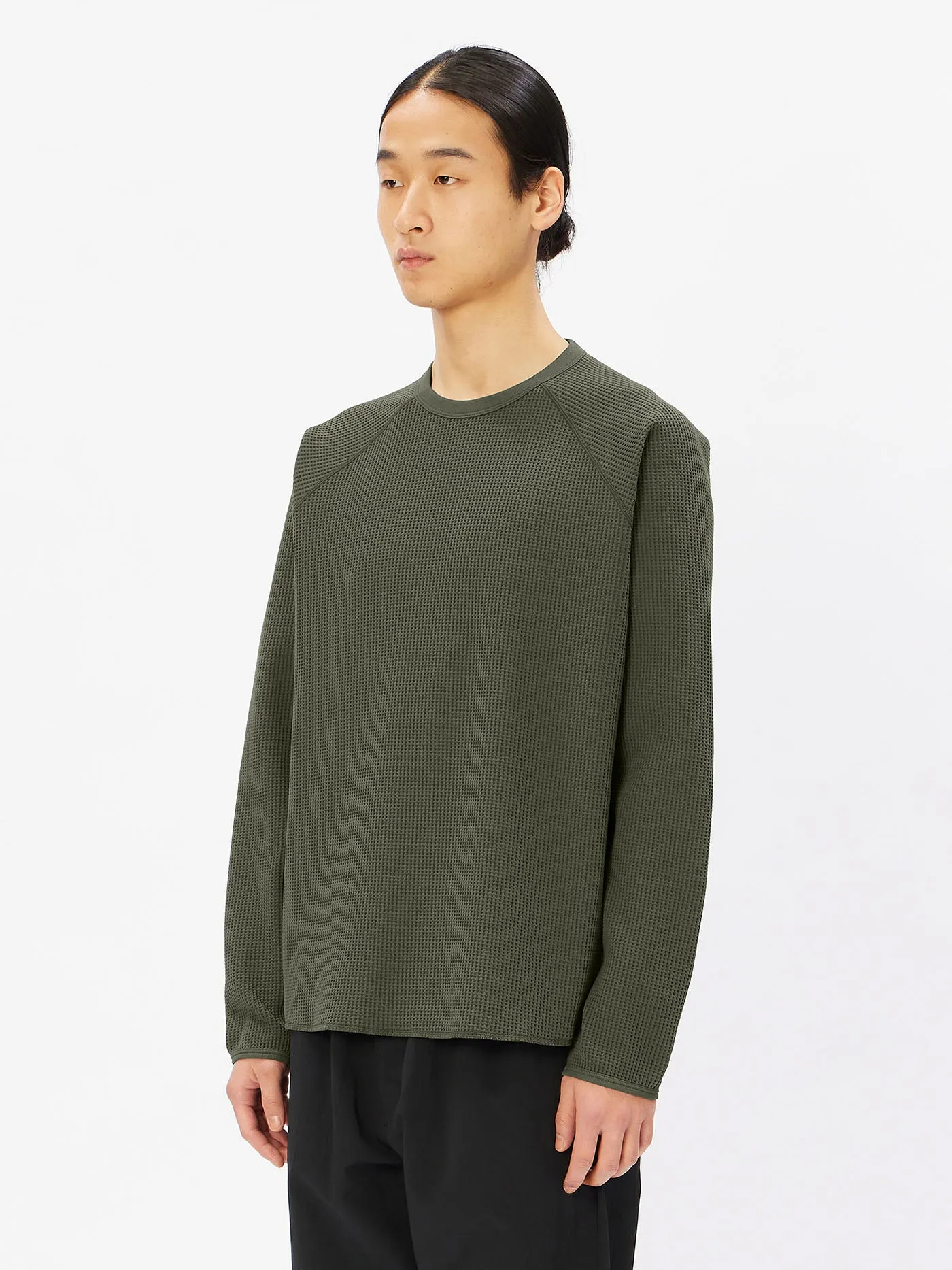 WF Light L/S T-shirt - Dark Leaf