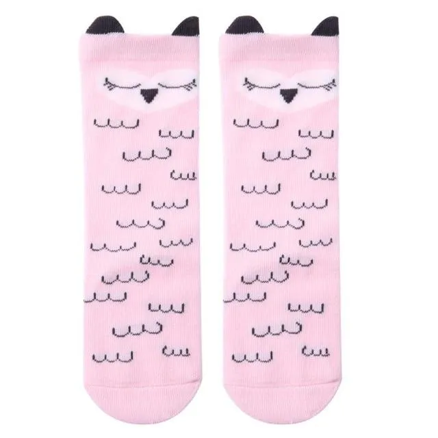 Winter Warm Animal Print Socks