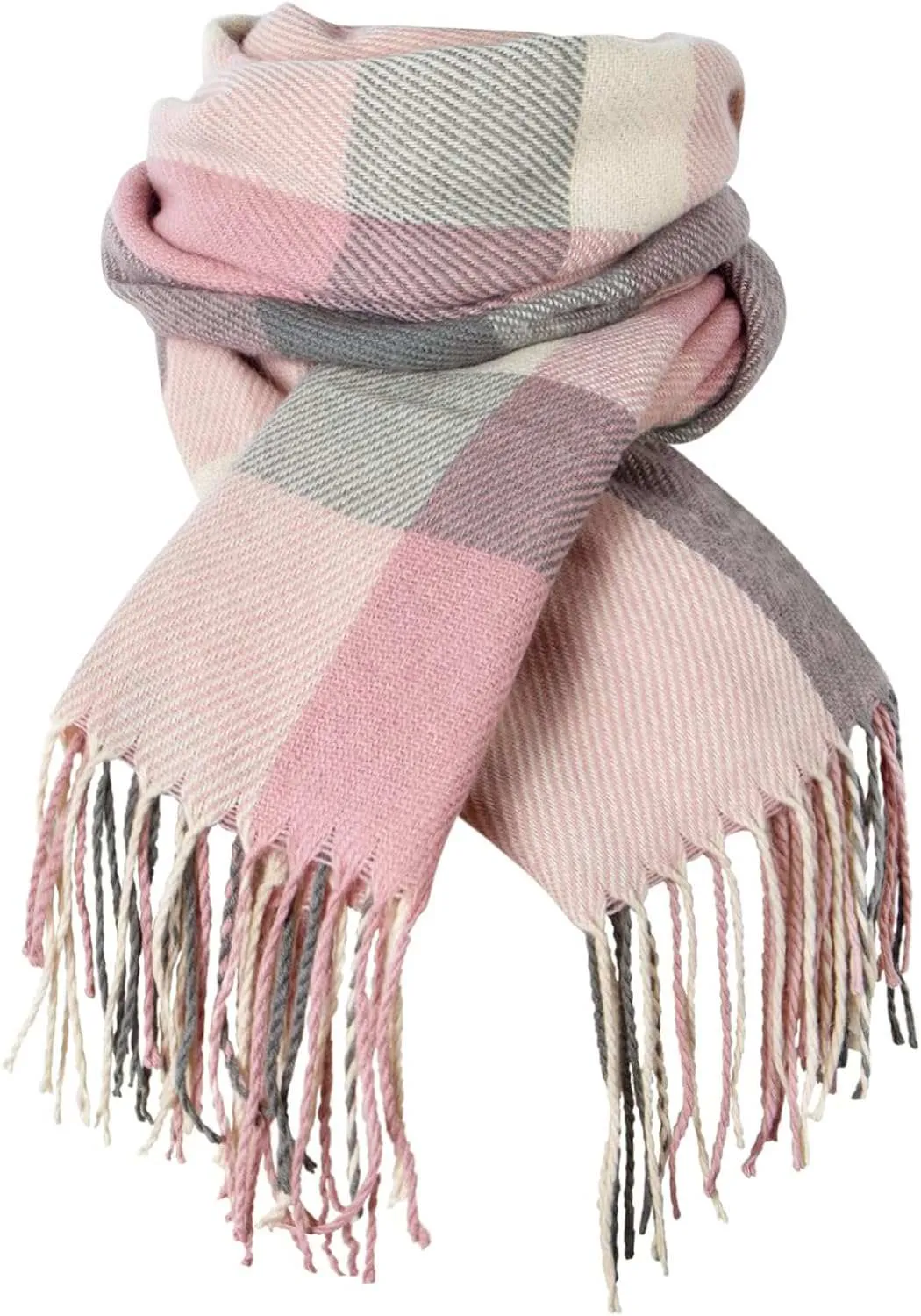 Womens Scarf Fashion Long Plaid Shawls