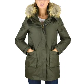 WOOLRICH W'S Scarlett Eskimo Parka Verde Militare